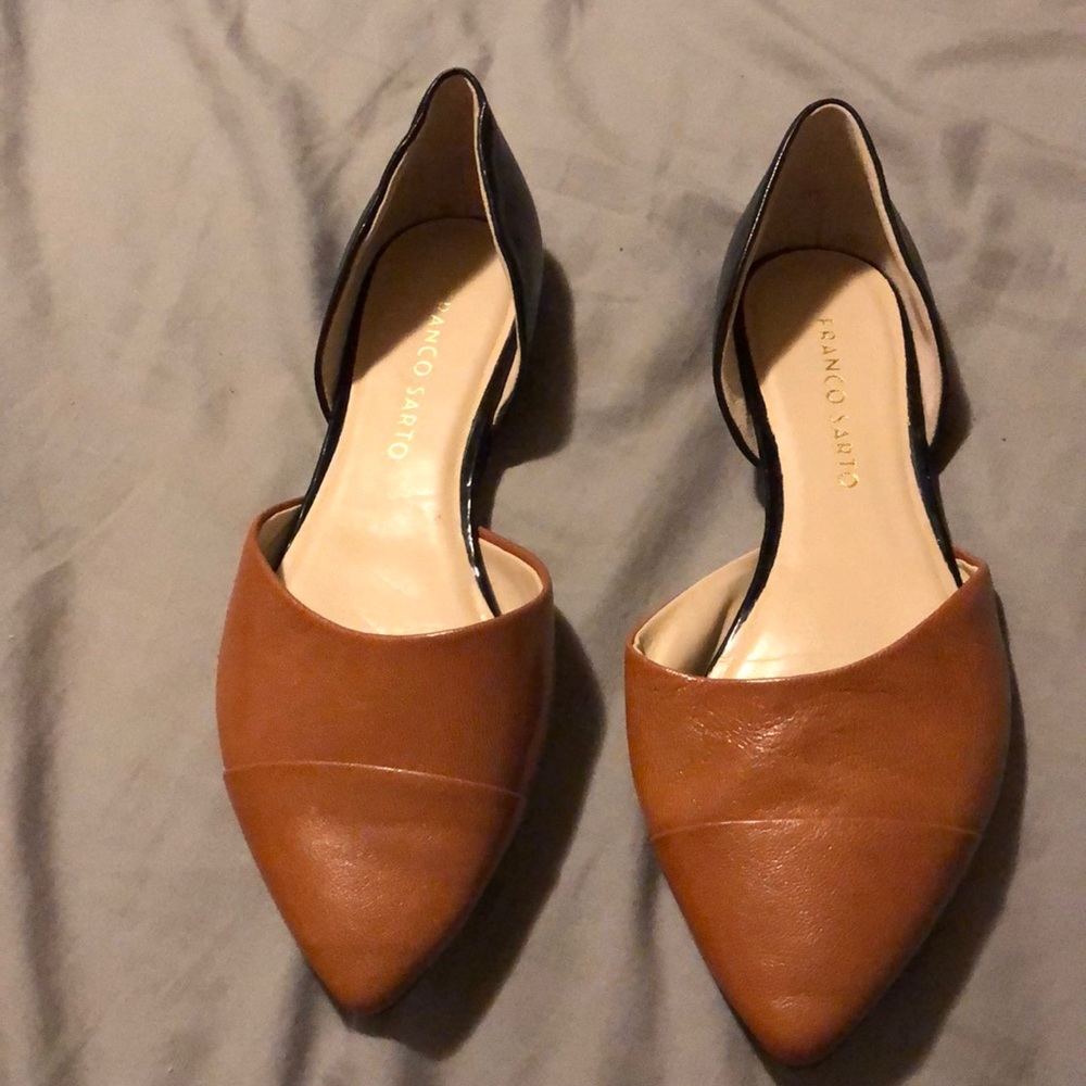 Franco sarto two tone flats